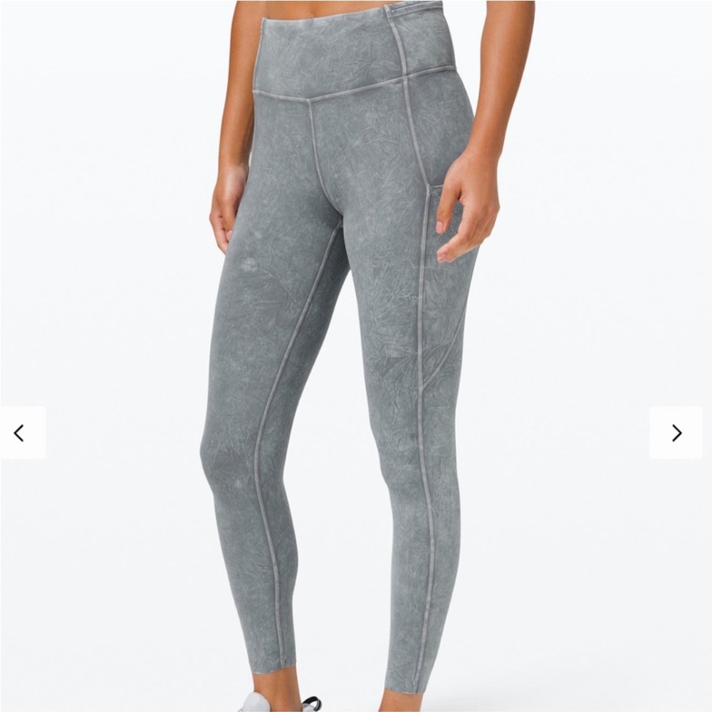 Lululemon Fast & Free HR 25” Ice Dye